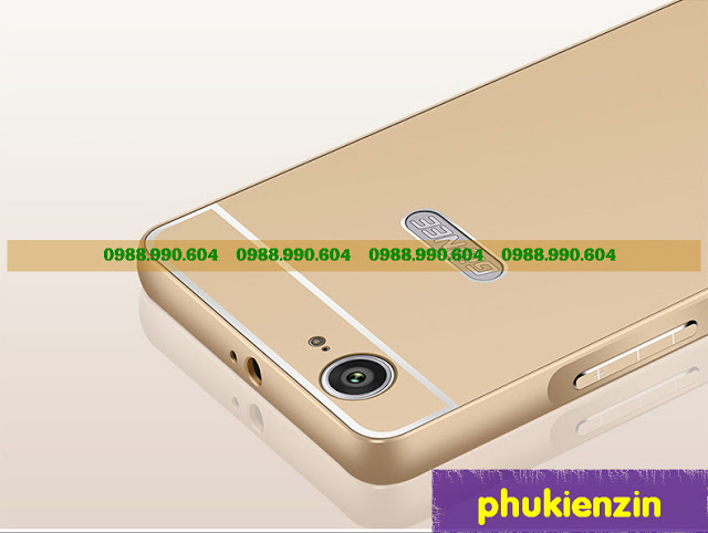 Ốp lưng kèm viền kim loại điện thoại Gionee Marathon M5
