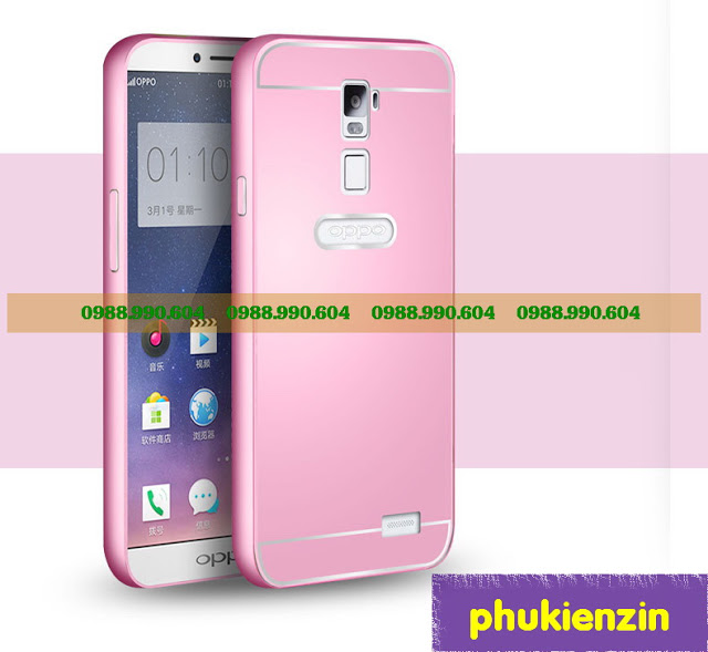 ốp viền kim loại kèm nắp lưng oppo r7 plus