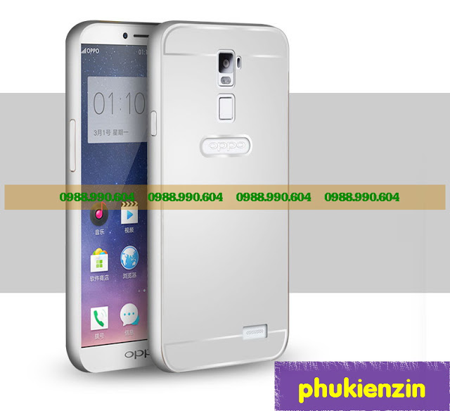 ốp viền kim loại kèm nắp lưng oppo r7 plus