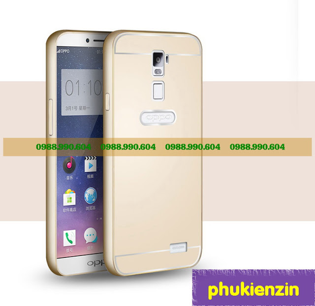 ốp viền kim loại kèm nắp lưng oppo r7 plus