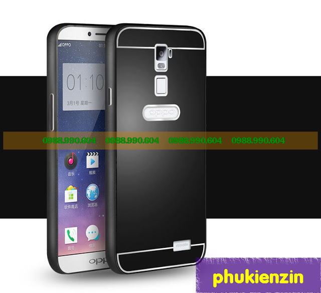 ốp viền kim loại kèm nắp lưng oppo r7 plus