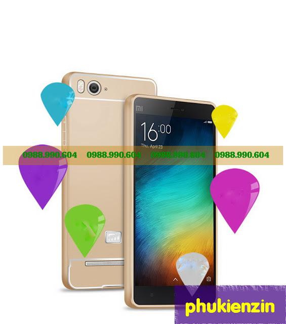 ốp lưng kèm ốp viền kiem loại điện thoại Xiaomi mi4i mi4c ốp lưng kèm ốp viền kiem loại điện thoại Xiaomi mi4i mi4c