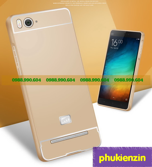 ốp lưng kèm ốp viền kiem loại điện thoại Xiaomi mi4i mi4c ốp lưng kèm ốp viền kiem loại điện thoại Xiaomi mi4i mi4c