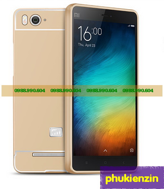 ốp lưng kèm ốp viền kiem loại điện thoại Xiaomi mi4i mi4c ốp lưng kèm ốp viền kiem loại điện thoại Xiaomi mi4i mi4c