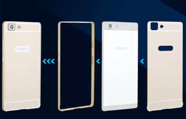 ốp lưng kèm viền kim loại Oppo R5 ốp lưng kèm viền kim loại Oppo R5