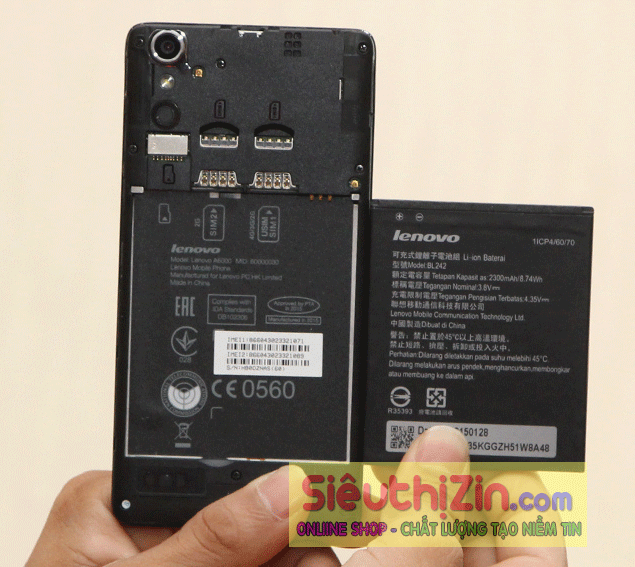 pin điện thoại lenovo A6010 chính hãng pin điện thoại lenovo A6010