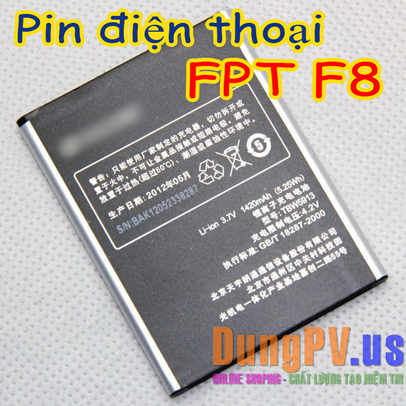 Pin điện thoại FPT F8 Pin điện thoại FPT F8