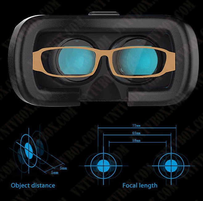 Bộ kính thực tế ảo VR Box phiên bản 2+ tay chơi game bluetooth Bộ kính thực tế ảo VR Box phiên bản 2+ tay chơi game bluetooth