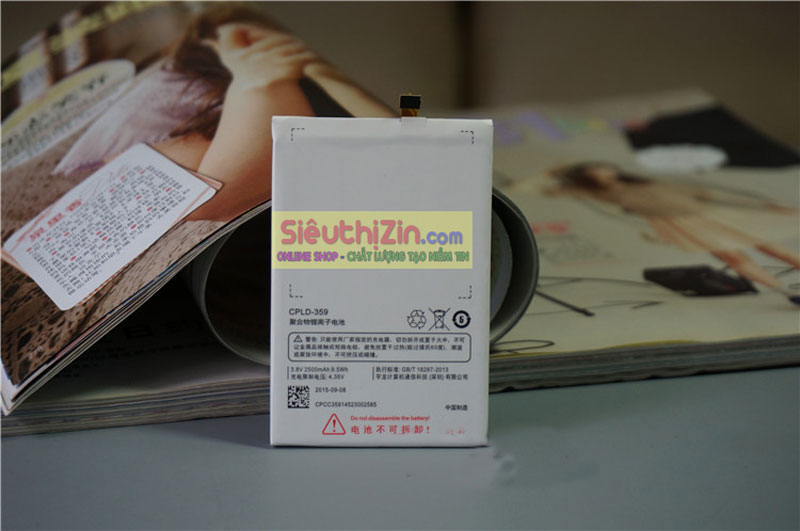 Pin điện thoại Coolpad Shine R106 chính hãng Pin điện thoại Coolpad Shine R106 chính hãng