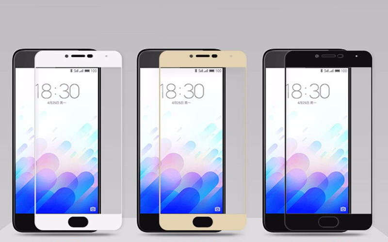 Miếng dán cường lực Meizu M3s full màn hình Miếng dán cường lực Meizu M3s full màn hình