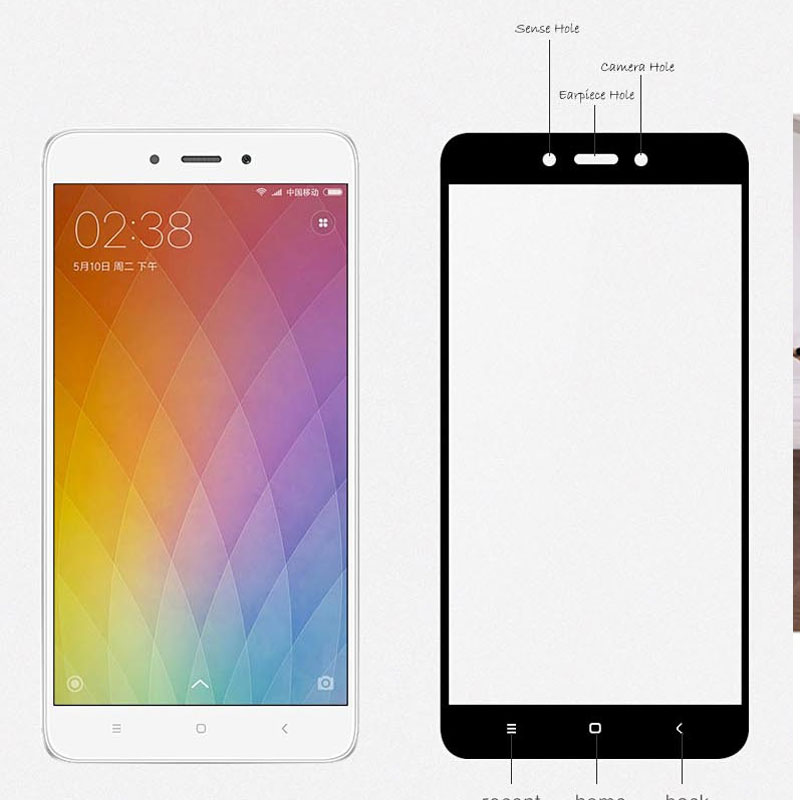 Miếng dán cường lực Xiaomi Redmi Note 4 full màn hình Miếng dán cường lực Xiaomi Redmi Note 4 full màn hình