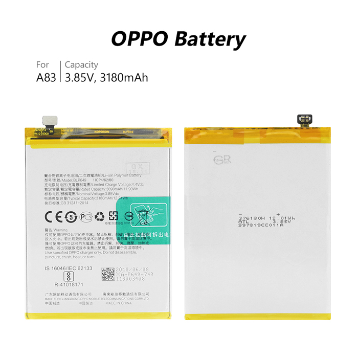 Thay pin điện thoại oppo a83 Thay pin điện thoại oppo a83
