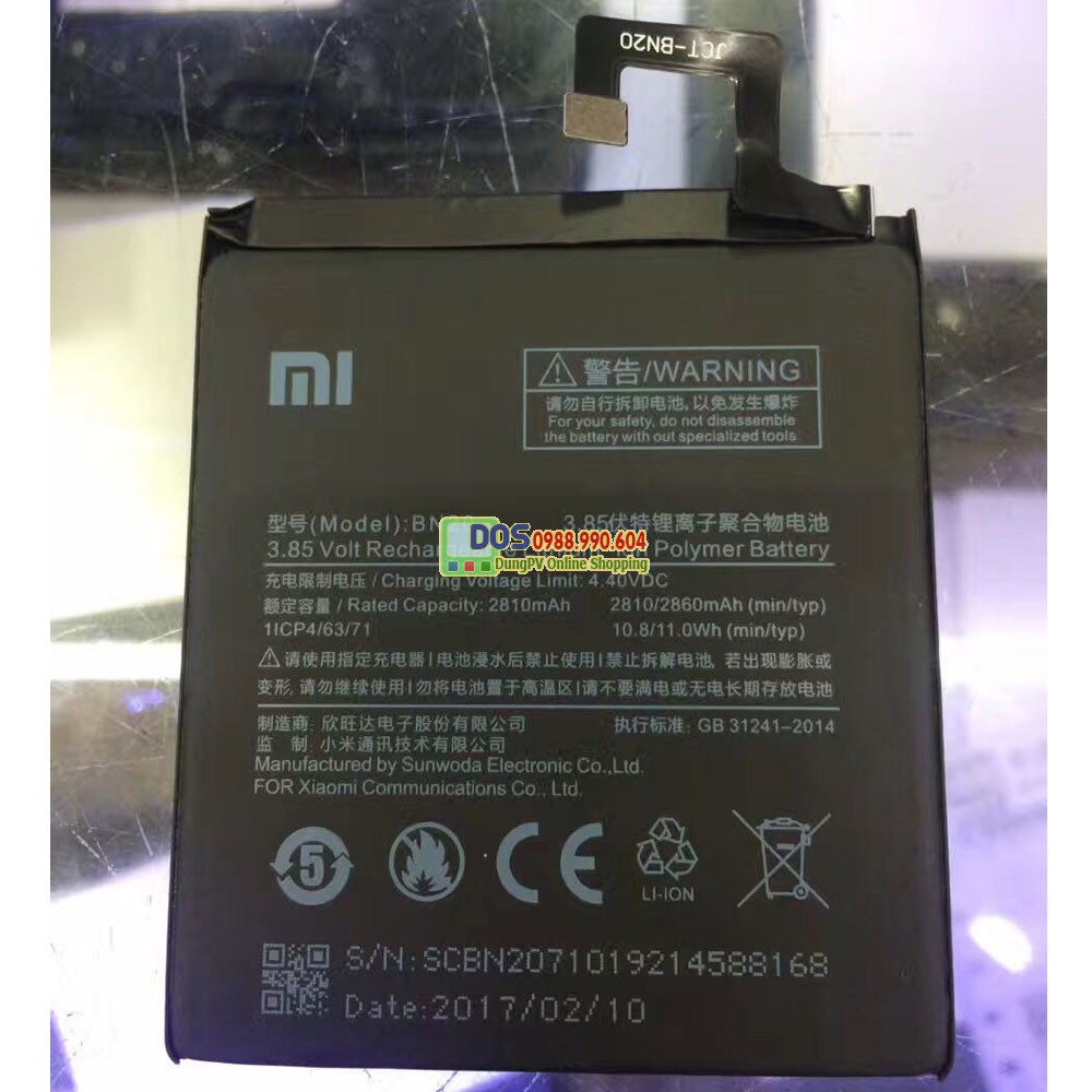 Pin điện thoại xiaomi Redmi 2 Pin điện thoại xiaomi Redmi 2