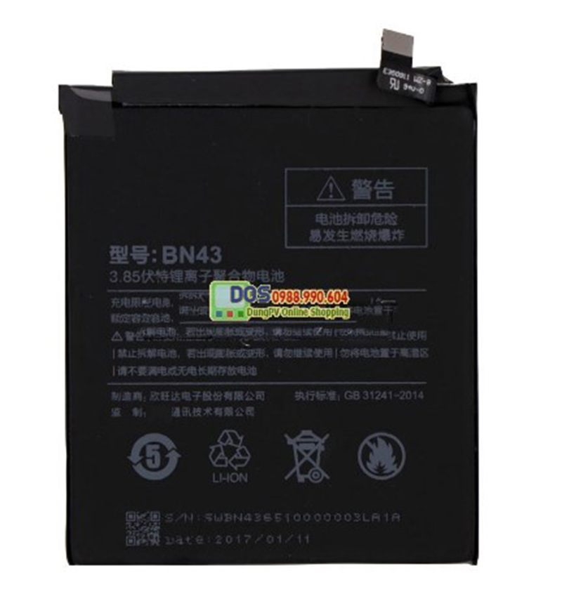 pin xiaomi redmi note 4x chinh hang pin xiaomi redmi note 4x chinh hang