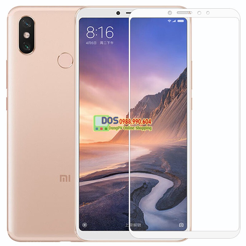 kính cường lực xiaomi mi max 3 full màn hình kính cường lực xiaomi mi max 3 full màn hình