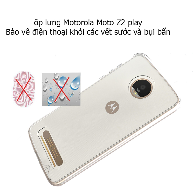 Ốp lưng Motorola moto z2 play silicone trong suốt 5 Ốp lưng Motorola moto z2 play silicone trong suốt 5