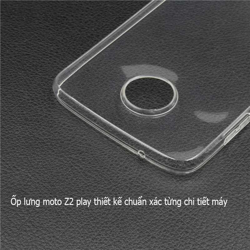 Ốp lưng Motorola moto z2 play silicone trong suốt 2 Ốp lưng Motorola moto z2 play silicone trong suốt 2