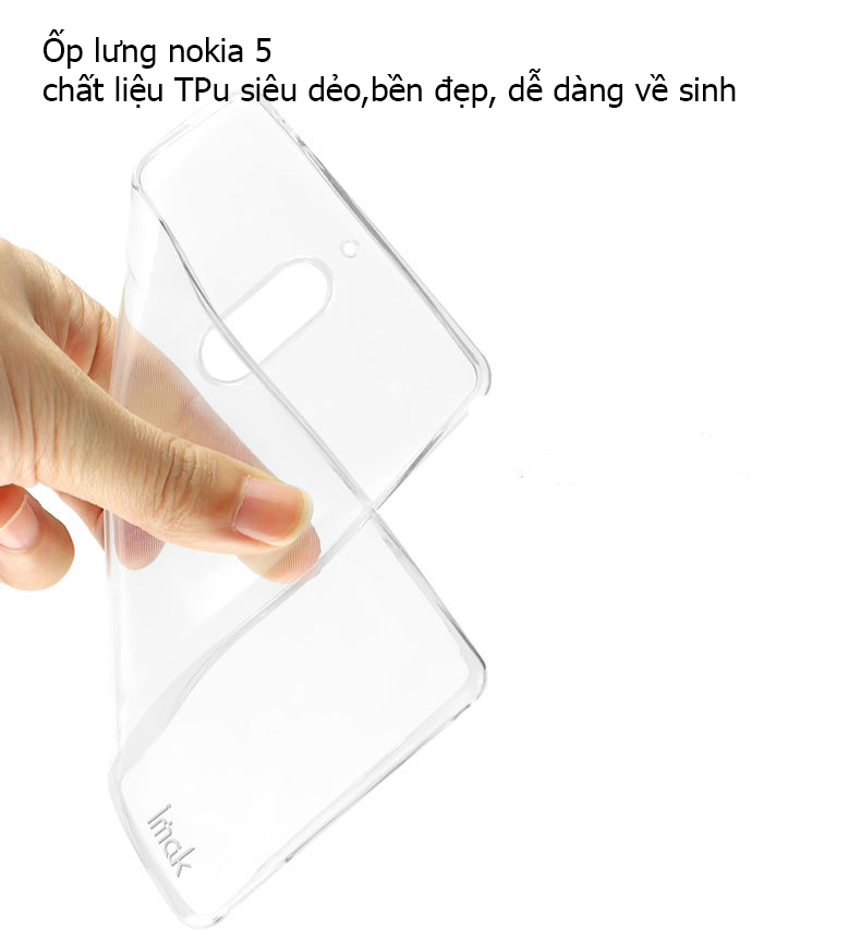 ốp lưng nokia 5 silicon trong suốt 1 ốp lưng nokia 5 silicon trong suốt 1