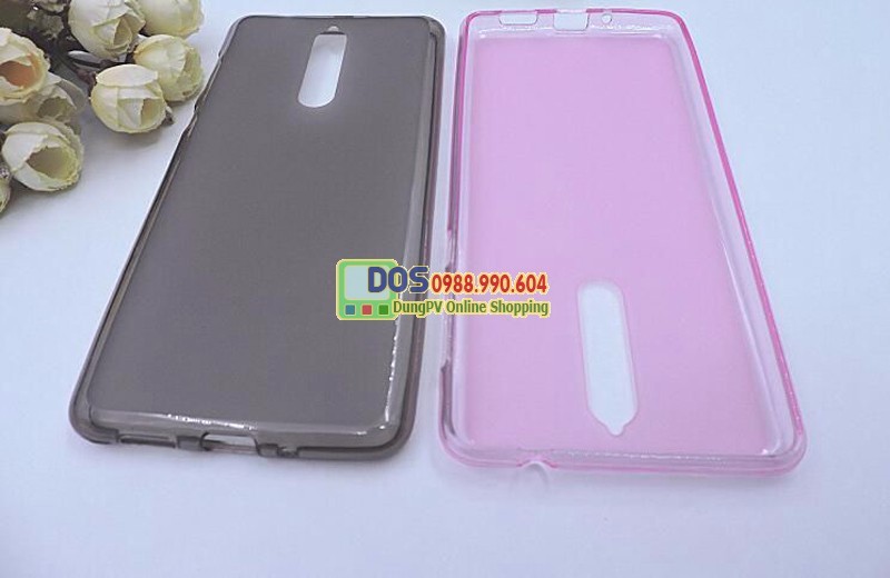 ốp lưng nokia 6 silicon trắng trong ốp lưng nokia 6 silicon trắng trong