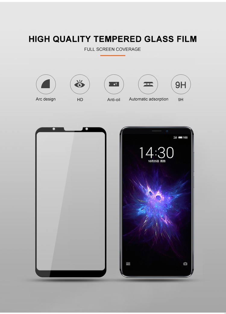 Miếng dán cường lực meizu m8 note full màn hình 3 Miếng dán cường lực meizu m8 note full màn hình 3