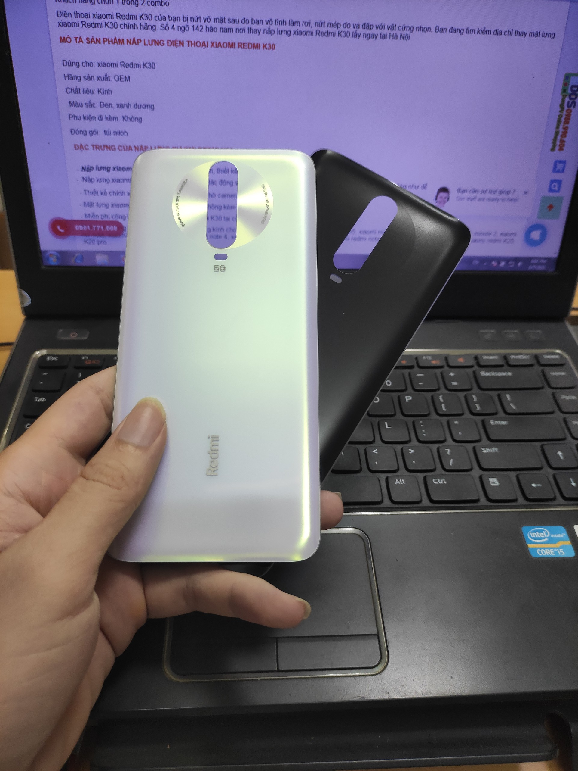 thay kính lưng xiaomi redmi k30 chính hãng 4 thay kính lưng xiaomi redmi k30 chính hãng 4