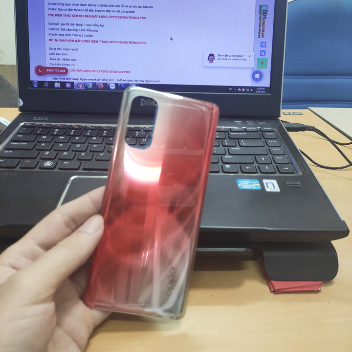 thay nắp lưng oppo reno 4 kính thay nắp lưng oppo reno 4 kính