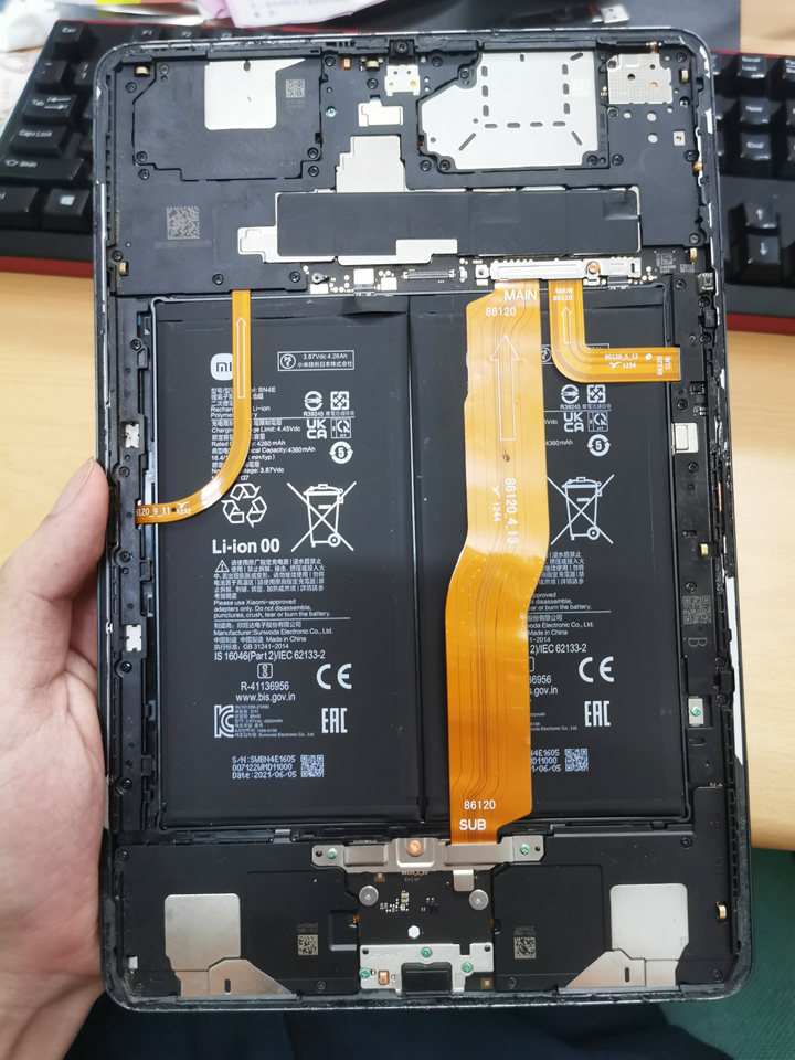 thay pin xiaomi mipad 2 bm61 chính hãng thay pin xiaomi mipad 2 bm61 chính hãng